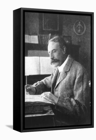 Sir Edward Elgar, (1857-193), English Composer, Late 19th-Early 20th Century-null-Framed Stretched Canvas