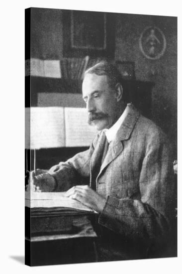 Sir Edward Elgar, (1857-193), English Composer, Late 19th-Early 20th Century-null-Stretched Canvas