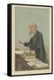 Sir Edward George Clarke-Sir Leslie Ward-Framed Stretched Canvas