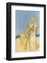 Sir Edward Grey as Don Quixote and Vittorio Emanuele as Sancho Panza-Olaf Gulbransson-Framed Photographic Print