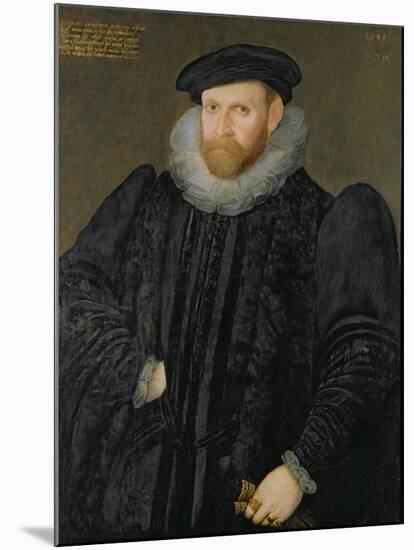 Sir Edward Grimston (1529-1610) as a Young Man-Robert, the Elder Peake-Mounted Giclee Print