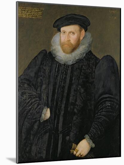 Sir Edward Grimston (1529-1610) as a Young Man-Robert, the Elder Peake-Mounted Giclee Print