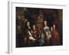 Sir Edward Hales and His Family, 1656-Peter Lely-Framed Giclee Print