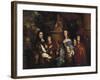 Sir Edward Hales and His Family, 1656-Peter Lely-Framed Giclee Print