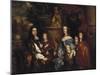 Sir Edward Hales and His Family, 1656-Peter Lely-Mounted Giclee Print
