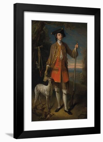 Sir Edward Hales, Baronet, of Hales Place, 1744-Charles Mercier-Framed Premium Giclee Print