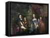 Sir Edward Hales (D.1695) and His Family, C.1656-Sir Peter Lely-Framed Stretched Canvas