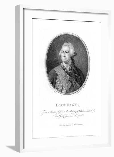 Sir Edward Hawke, 1st Baron Hawke-F^ Bartolozzi-Framed Giclee Print
