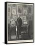 Sir Edward Malet in His Study at the British Embassy, Berlin-null-Framed Stretched Canvas