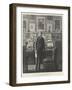 Sir Edward Malet in His Study at the British Embassy, Berlin-null-Framed Giclee Print