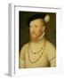 Sir Edward Seymour (Later Duke of Somerset)-Hans Holbein the Younger-Framed Giclee Print