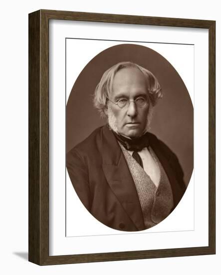 Sir Edward Sheperd Greasy, MA, Late Chief Justice of Ceylon, 1876-Lock & Whitfield-Framed Photographic Print