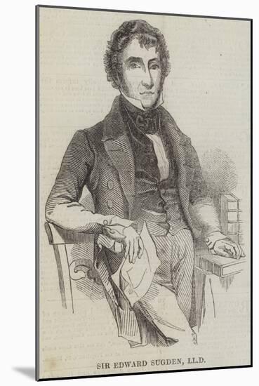 Sir Edward Sugden-null-Mounted Giclee Print