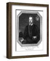Sir Edward Warren-James Basire-Framed Art Print