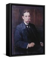 Sir Edwin Cornwall, 1907-John Collier-Framed Stretched Canvas