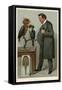 Sir Edwin Ray Lankester-Leslie Ward-Framed Stretched Canvas