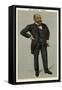 Sir Ernest J. Cassel, Vanity Fair-Leslie Ward-Framed Stretched Canvas