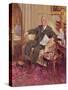 Sir Ernest Oppenheimer- Ernest at Home-Terence Cuneo-Stretched Canvas