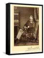 Sir Francesco Paolo Tosti (1847-1916), Song Composer, Portrait Photograph-Stanislaus Walery-Framed Stretched Canvas