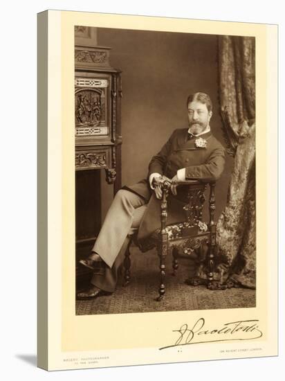 Sir Francesco Paolo Tosti (1847-1916), Song Composer, Portrait Photograph-Stanislaus Walery-Stretched Canvas