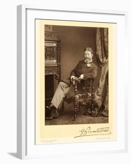 Sir Francesco Paolo Tosti (1847-1916), Song Composer, Portrait Photograph-Stanislaus Walery-Framed Photographic Print