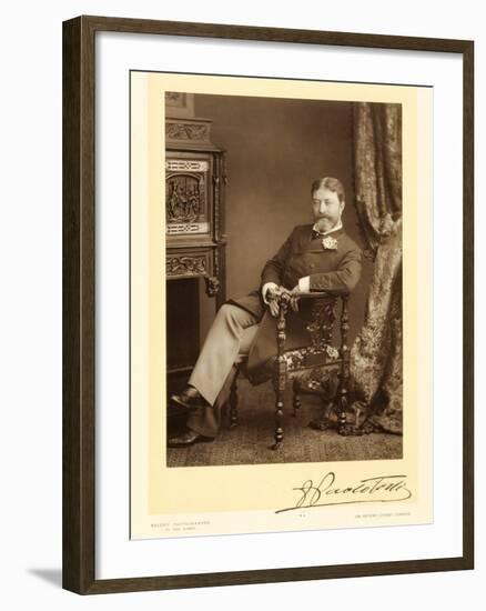 Sir Francesco Paolo Tosti (1847-1916), Song Composer, Portrait Photograph-Stanislaus Walery-Framed Photographic Print