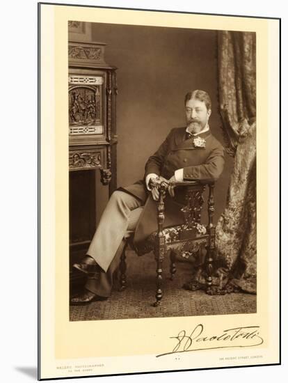 Sir Francesco Paolo Tosti (1847-1916), Song Composer, Portrait Photograph-Stanislaus Walery-Mounted Photographic Print