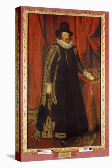 Sir Francis Bacon-Paul van Somer-Stretched Canvas