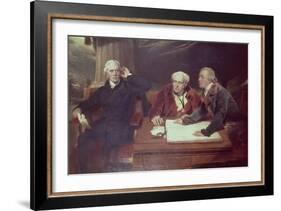 Sir Francis Baring, Banker and Director of the East India Company, with His Associates-Thomas Lawrence-Framed Giclee Print