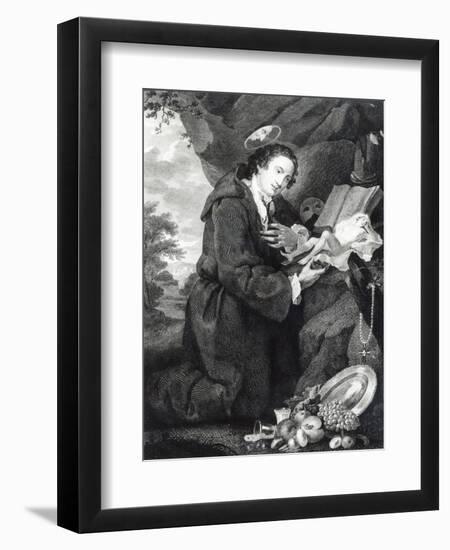 Sir Francis Dashwood Worshipping Venus-George Knapton-Framed Giclee Print