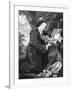 Sir Francis Dashwood Worshipping Venus-George Knapton-Framed Giclee Print
