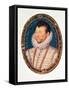 Sir Francis Drake, 1581-Nicholas Hilliard-Framed Stretched Canvas