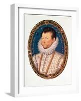 Sir Francis Drake, 1581-Nicholas Hilliard-Framed Giclee Print