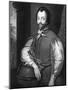 Sir Francis Drake, 16th Century English Navigator and Privateer-J Cochran-Mounted Giclee Print