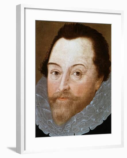 Sir Francis Drake, English Sailor, 1591-Marcus Gheeraerts The Younger-Framed Giclee Print