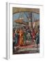 Sir Francis Drake Greeting Eastern Prince-null-Framed Giclee Print