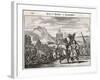 Sir Francis Drake is Honoured by Indians in California-Theodor de Bry-Framed Art Print