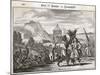 Sir Francis Drake is Honoured by Indians in California-Theodor de Bry-Mounted Art Print