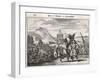 Sir Francis Drake is Honoured by Indians in California-Theodor de Bry-Framed Art Print