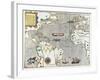 Sir Francis Drake's Voyage 1585-1586-Library of Congress-Framed Photographic Print
