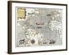 Sir Francis Drake's Voyage 1585-1586-Library of Congress-Framed Photographic Print