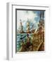 Sir Francis Drake-Peter Jackson-Framed Giclee Print