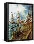 Sir Francis Drake-Peter Jackson-Framed Stretched Canvas