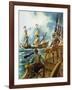 Sir Francis Drake-Peter Jackson-Framed Giclee Print