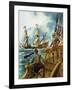 Sir Francis Drake-Peter Jackson-Framed Giclee Print