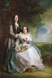 Lady Adeliza Manners and Lady Mary Foley, 1848-Sir Francis Grant-Giclee Print