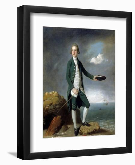 Sir Francis Holvering-Johann Zoffany-Framed Giclee Print