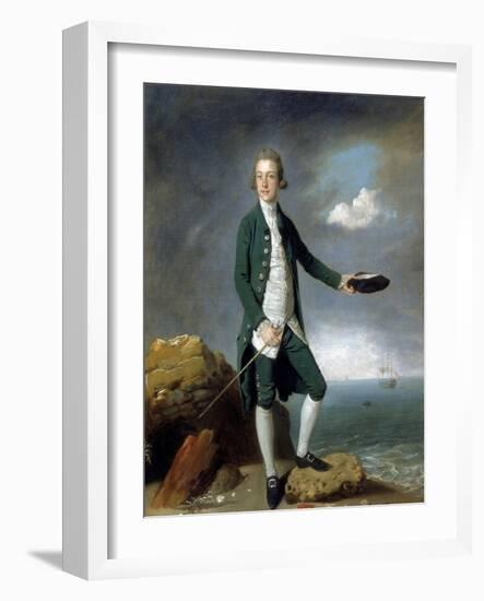 Sir Francis Holvering-Johann Zoffany-Framed Giclee Print