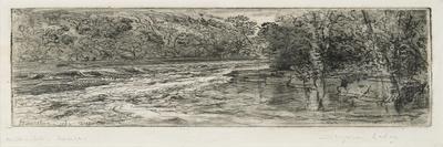 Shere Mill Pond (The Larger Plate), 1860-Sir Francis Seymour Haden-Giclee Print