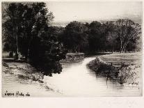 Shere Mill Pond (The Larger Plate), 1860-Sir Francis Seymour Haden-Giclee Print